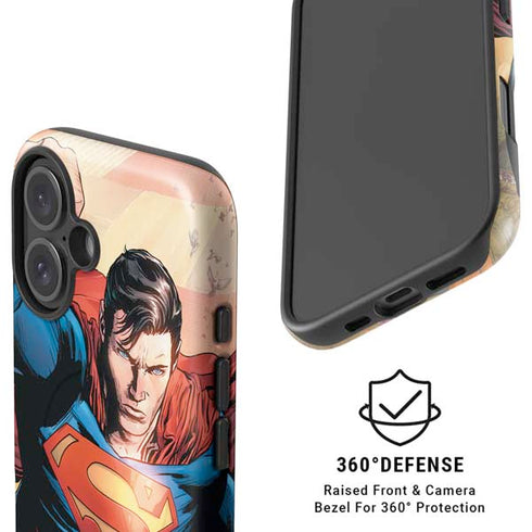 DC Comics Superman Flying Pose Action Comics #957 Art by Patch Zircher iPhone 16 Plus Magsafe Impact Case